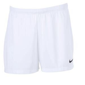 Nike Womens Classic II Athletic Workout Shorts, White, Size XL